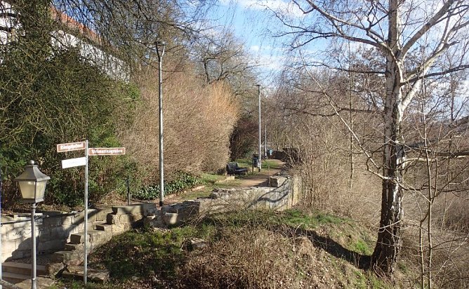 Beleuchtung am Primariusgraben wird erneuert (Foto: Pressestelle Stadt Nordhausen) Beleuchtung am Primariusgraben wird erneuert (Foto: Pressestelle Stadt Nordhausen)