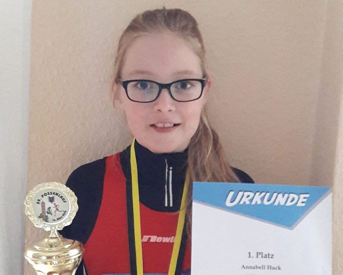 In sehr guter Verfassung zeigte sich die elfjährige Annabell Huck, (Foto: Marco Bachmann) In sehr guter Verfassung zeigte sich die elfjährige Annabell Huck, (Foto: Marco Bachmann)