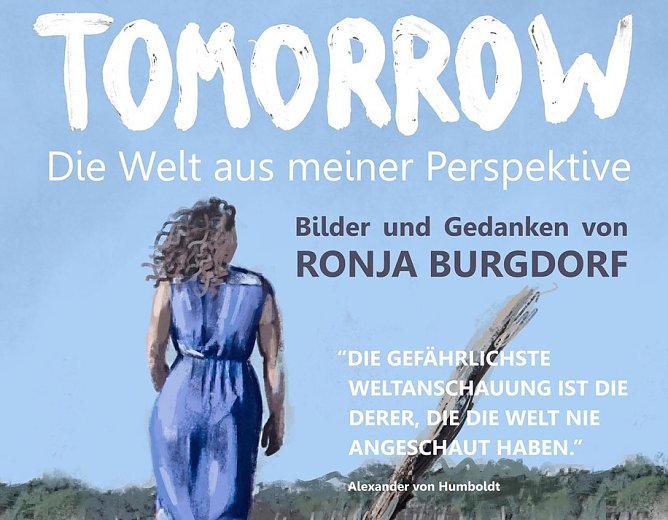 "Tomorrow - die Welt aus meiner Perspektive" - Ausstellung in der Stadtbibliothek (Foto: vgf) "Tomorrow - die Welt aus meiner Perspektive" - Ausstellung in der Stadtbibliothek (Foto: vgf)