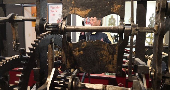 Besuch im Turmuhrenmuseum (Foto: nnz)