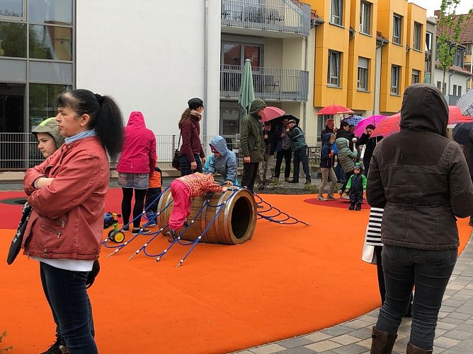 Spielgarten in der B&auml;ckerstra&szlig;e (Foto: Pressestelle Stadt Nordhausen)