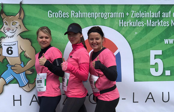 Auch beim Harztorlauf war man dabei (Foto: Danny Kais)