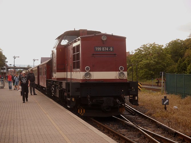 Nach der Ankunft in Nordhausen (Foto: Bernd Thielbeer)