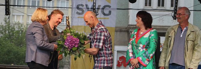 Der Goldene Roland ging in diesem Jahr an Frank Pelny (Foto: Angelo Glashagel)