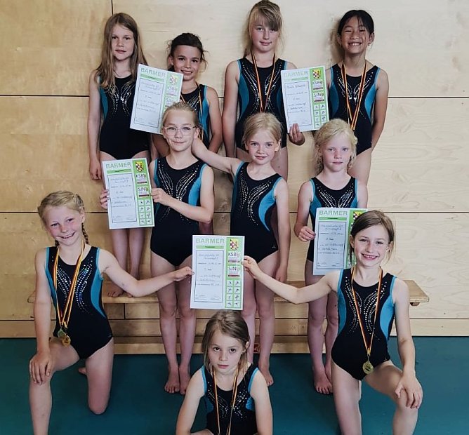 Erfolgreiche Turnerinnen (Foto: privat)