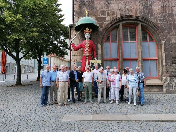 Zum 5. Mal trafen sich Sch&uuml;ler der ehemaligen Adolf Diesterweg Schule in Nordhausen nach nunmehr 57 Jahren zu ihrem traditionellen Klassentreffen. (Foto: J&uuml;rgen Mehne)