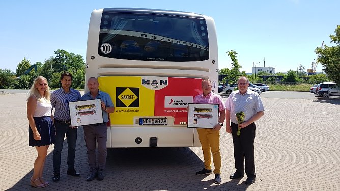 "Baustoff"-Bus rollt durch die Region (Foto: privat)