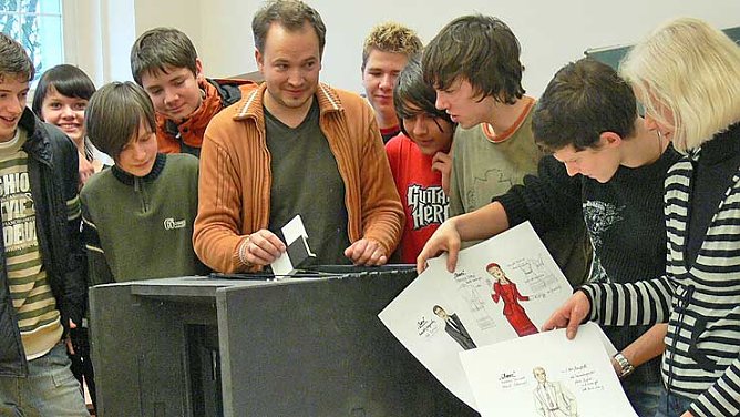 Patenklasse fürs Musical (Foto: theater) Patenklasse fürs Musical (Foto: theater)