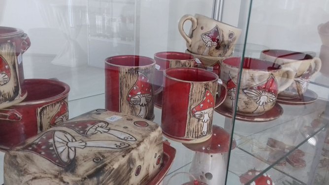 Die Werkst&auml;tten der Lebenshilfe pr&auml;sentieren ihre Herbstkollektion (Foto: Nordth&uuml;ringer Lebenshilfe)