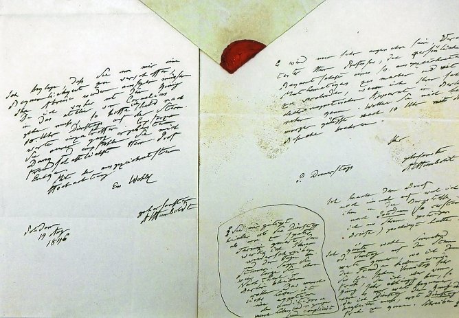 Briefe an Kramer (Foto: H.Kneffel)