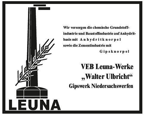Leuna Werk (Foto: R. Baumgarten) Leuna Werk (Foto: R. Baumgarten)