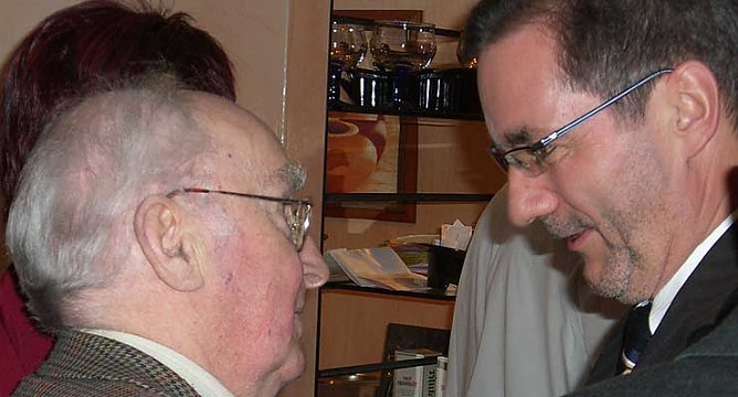 Kurt Wolf, Matthias Platzeck (Foto: nnz) Kurt Wolf, Matthias Platzeck (Foto: nnz)