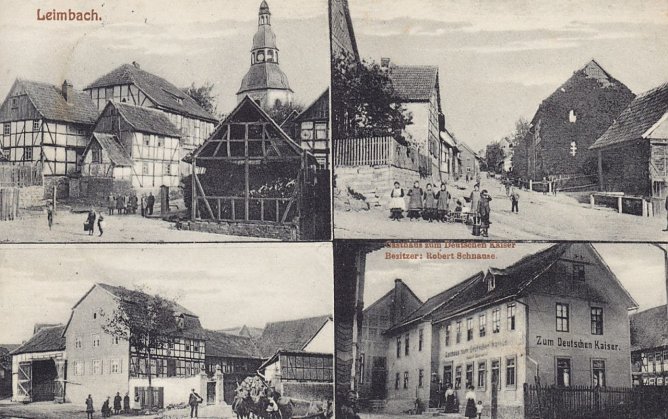 Leimbach im frühen 20. Jahrhundert (Foto: Steffen Iffland) Leimbach im frühen 20. Jahrhundert (Foto: Steffen Iffland)