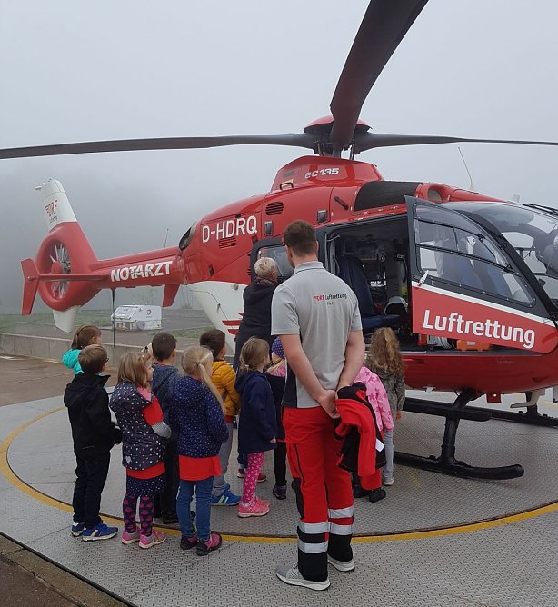 "Christoph 37" besucht (Foto: privat)