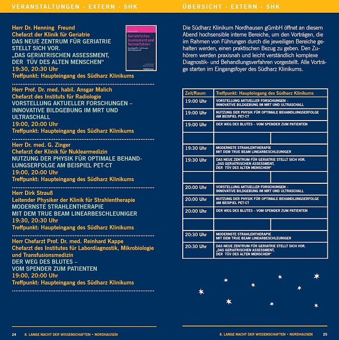 programm LNW (Foto: SHK)