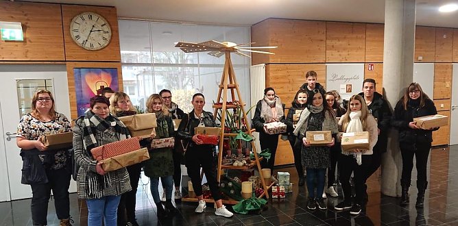 P&auml;ckchen verschickt (Foto: IWK Nordhausen)