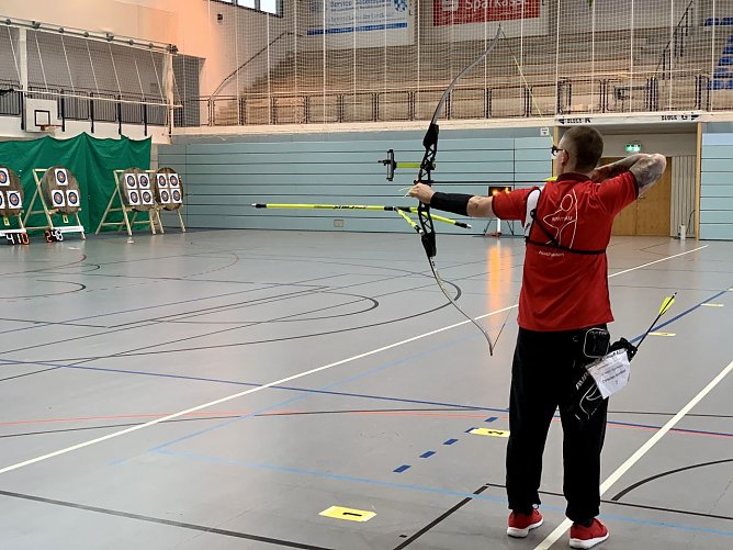 In der Wiedigsburg trafen sich am Wochenende Th&uuml;ringens beste Bogensch&uuml;tzen (Foto: Steffen Bannert)
