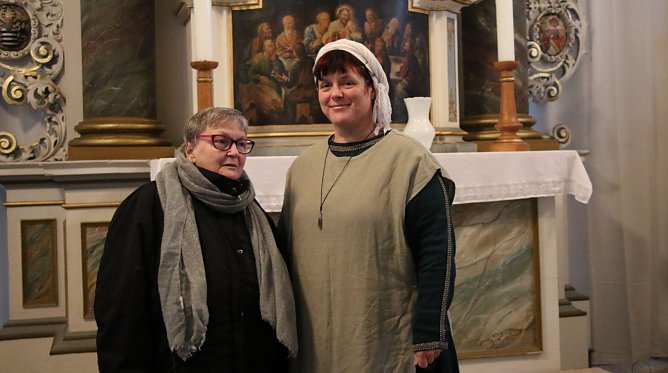 Wollen ihre Kirche retten: Elke Blanke und Astrid Lautenschläger (Foto: Angelo Glashagel) Wollen ihre Kirche retten: Elke Blanke und Astrid Lautenschläger (Foto: Angelo Glashagel)
