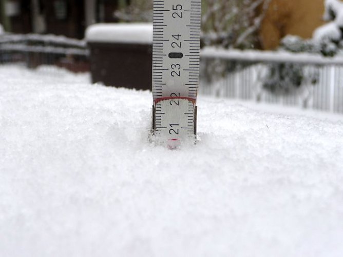 Alles Schnee oder was? (Foto: nnz) Alles Schnee oder was? (Foto: nnz)