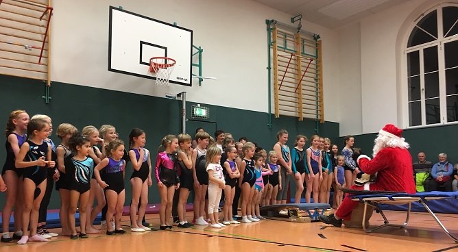 Weihnachtsturnen (Foto: TSV Nordhausen)