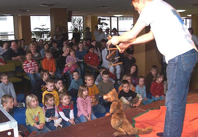 Lachen mit der Augsburger Puppenkiste (Foto: SHK)