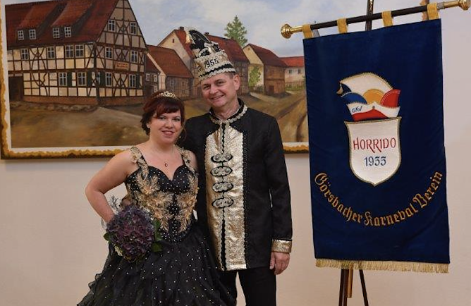 Das Prinzenpaar Prinzenpaar Ralf I und Mirjam I (Foto: Thomas Rzehak)