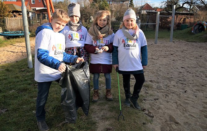 Lukas, Emma, Lonne und Mathilda.  (Foto: Susanne Schedwill)