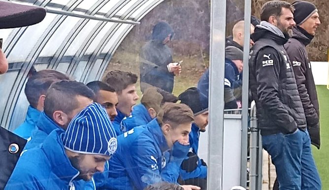 Testspiel (Foto: H.Rüdrich) Testspiel (Foto: H.Rüdrich)