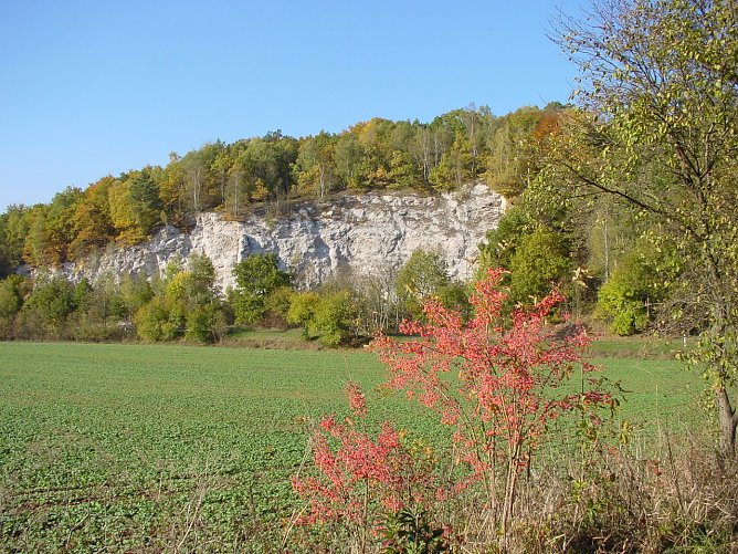 Alabastersteinbruch in der R&uuml;digsdorfer Schweiz (Foto: Herbert Buchholz)