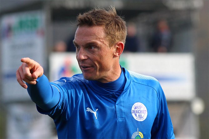 Motivator als Spieler und Trainer – Matthias Peßolat (Foto: FSV Wacker 90 Nordhausen) Motivator als Spieler und Trainer – Matthias Peßolat (Foto: FSV Wacker 90 Nordhausen)