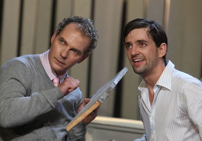 Elche im Test (Foto: Theater Nordhausen) Elche im Test (Foto: Theater Nordhausen)