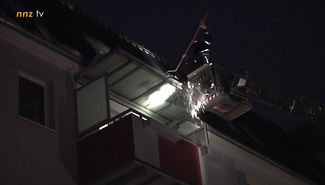 Eisige Gefahr (Foto: nnz-tv) Eisige Gefahr (Foto: nnz-tv)