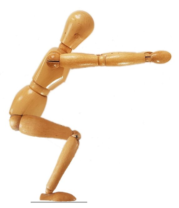 Kniebeuge (Foto: Martin Räcke) Kniebeuge (Foto: Martin Räcke)