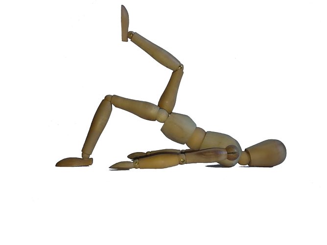 Der einbeinige Beckenlift (Foto: Martin Räcke) Der einbeinige Beckenlift (Foto: Martin Räcke)