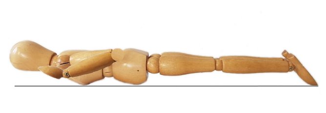 Der Entlastungs-Liegestütz (Foto: Martin Räcke) Der Entlastungs-Liegestütz (Foto: Martin Räcke)