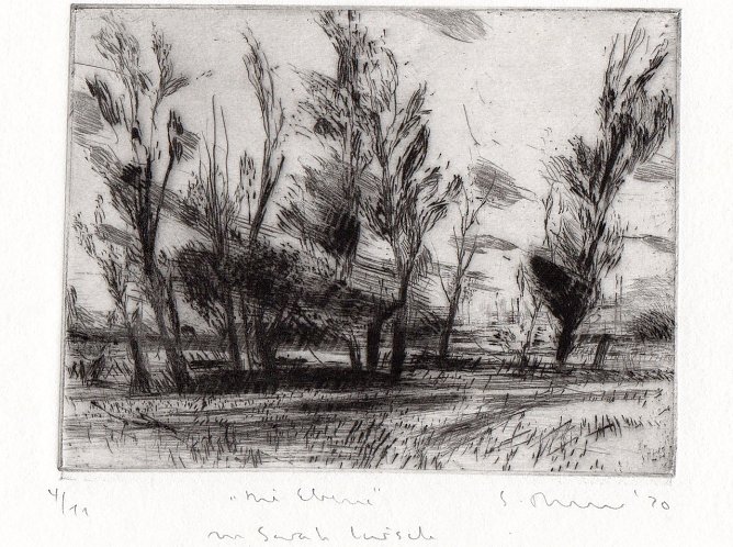 Radierung (Foto: H.Kneffel)