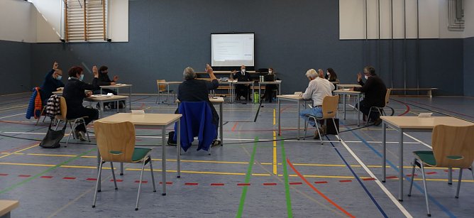 Der Hauptausschuss traf sich in der S&uuml;dharzhalle in Ellrich.  (Foto: Susanne Schedwill)