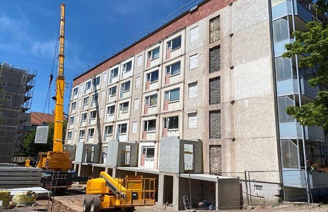 Bauvorhaben wird realisiert (Foto: WBG S&uuml;dharz)
