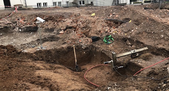 Dier Entschärfung läuft ferngesteuert (Foto: Stadtverwaltung Nordhausen) Dier Entschärfung läuft ferngesteuert (Foto: Stadtverwaltung Nordhausen)