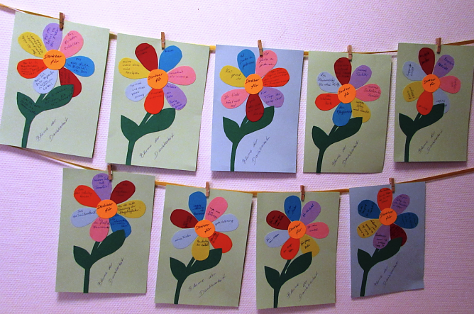 Blumen der Dankbarkeit (Foto: Lydia Schubert) Blumen der Dankbarkeit (Foto: Lydia Schubert)