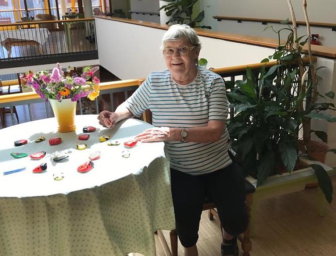 Heimbewohner werden &uuml;berrascht (Foto: M.G&ouml;rk)