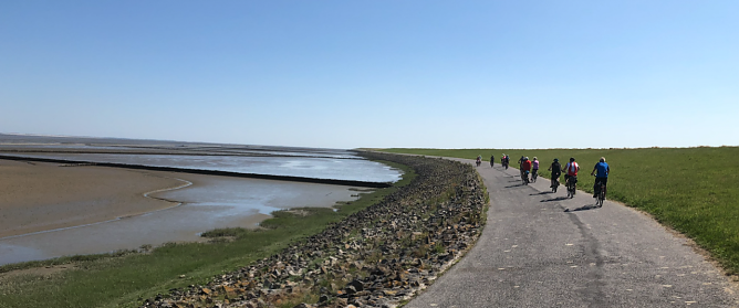 Endlich wieder auf Reisen - Nordh&auml;user auf Radtour durchs Emsland (Foto: Jens Zombik)
