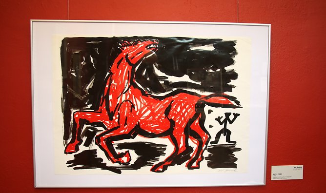 Ein weiteres Highlight: A.R. Pencks Pferd aus der Glock-Grabe-Stiftung  (Foto: nnz)