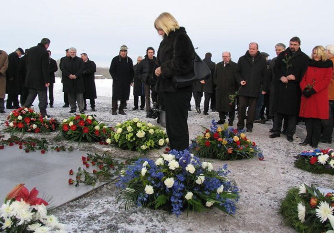 In Buchenwald gedacht (Foto: P. Grabe)