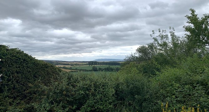 Blick zum Kyffh&auml;user (Foto: oas)