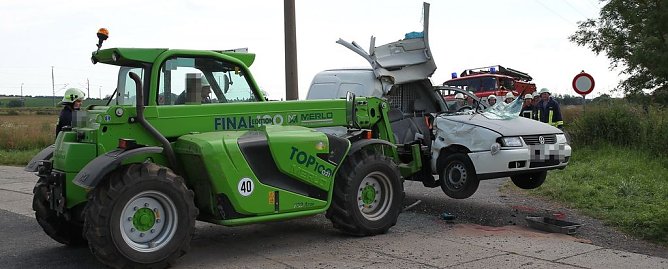 Schwerer Unfall (Foto: S. Dietzel)