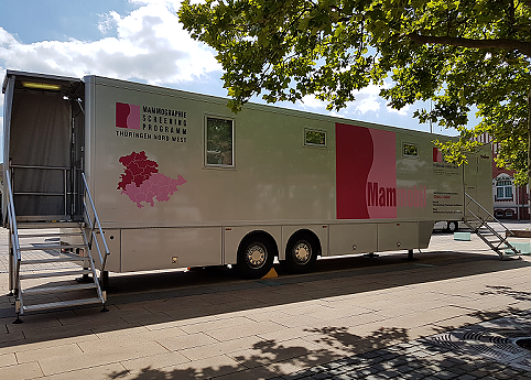 Mammobil (Foto:  Mammographie Screening Th&uuml;ringen Nord/West)