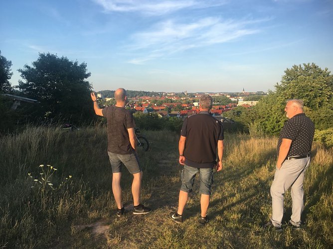 Steffen Iffland und Michael Kramer in Niedersalza (Foto: Steffen Iffland)