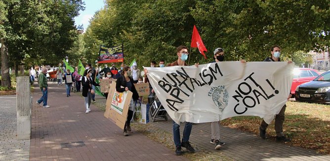 Klimastreik in Nordhausen (Foto: agl)