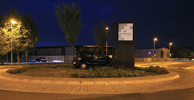 Unfall in der Freiherr-von-Stein Stra&szlig;e (Foto: S. Dietzel)